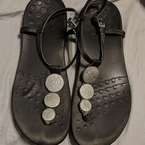 Vionic Black Sandals